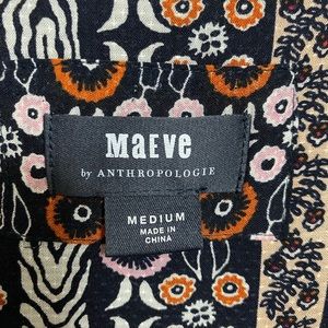 Lovely print dress size medium from anthropologie, worn once